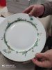 Pip Studio porcelán lapos tányér, 26,5cm,  trópusi. -Jolie Dots Gold