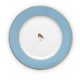 Süteményes tányér 21cm, porcelan, kék- PIPStudio -Love Birds Blue 21cm