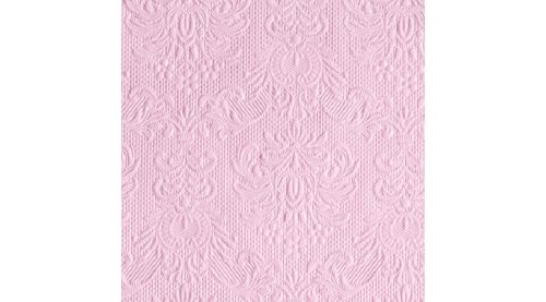  Dombornyomott papírszalvéta 25x25cm,15db-os-Elegance pink
