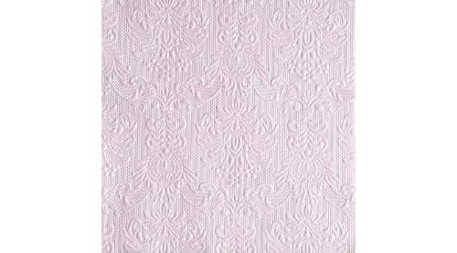 Dombornyomott  esküvői dekor szalvéta gyöngy lila 33x33cm,15db-os-Elegance 