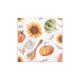 Őszi dekorszalvéta 33x33cm, 20db-os-Pumpkins & Sunflowers 