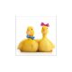Húsvéti dekorszalvéta 33x33cm, 20db-os-Little Ducks 