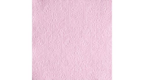  Dombornyomott papírszalvéta 40x40cm,15db-os-Elegance rose 