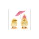 Papírszalvéta 33x33cm,20db-os, húsvéti csirkék - Szalvéták és papír terítékkiegészítők-Easter Chicks 
