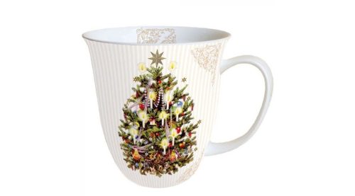 Karácsonyi  porcelánbögre 0,4l-X-mas Tree
