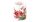 Átvilágítós dekorgyertya 12x10cm- Christmas Bouquet White 