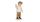 Műanyag dekorfigura 12cm,kisfiú csengővel, nosztalgikus karácsonyi figura