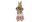 Nyuszimama ölében gyermekével, 8x7x19cm, műanyag dekorfigura - Dekorációs kiegészítők