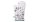 Edényfogó kesztyű 18x30cm, 100% pamut, Virágözön-Flowerbomb
